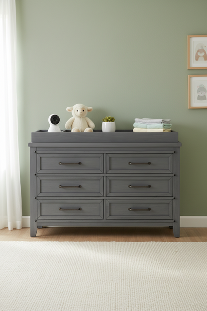 Soho Baby Ellison Changing Topper for 6-Drawer Dresser
