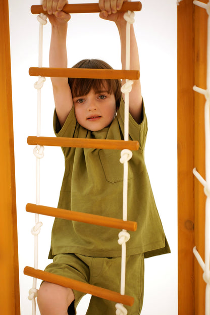 Hawthorn XL | Octagon Outdoor Jungle Gym - White
