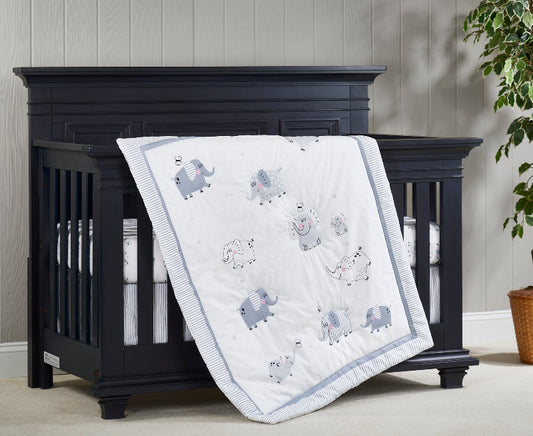 Soho Baby Ele-A-Fun 3-Piece Baby Crib Nursery Bedding Set