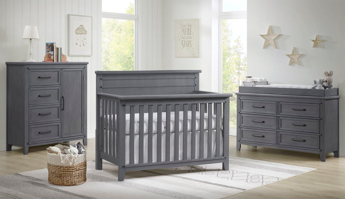 Soho Baby Ellison 4-in-1 Convertible Crib with GREENGUARD Gold Certification