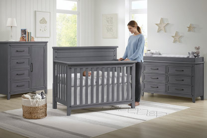 Soho Baby Ellison 4-in-1 Convertible Crib with GREENGUARD Gold Certification
