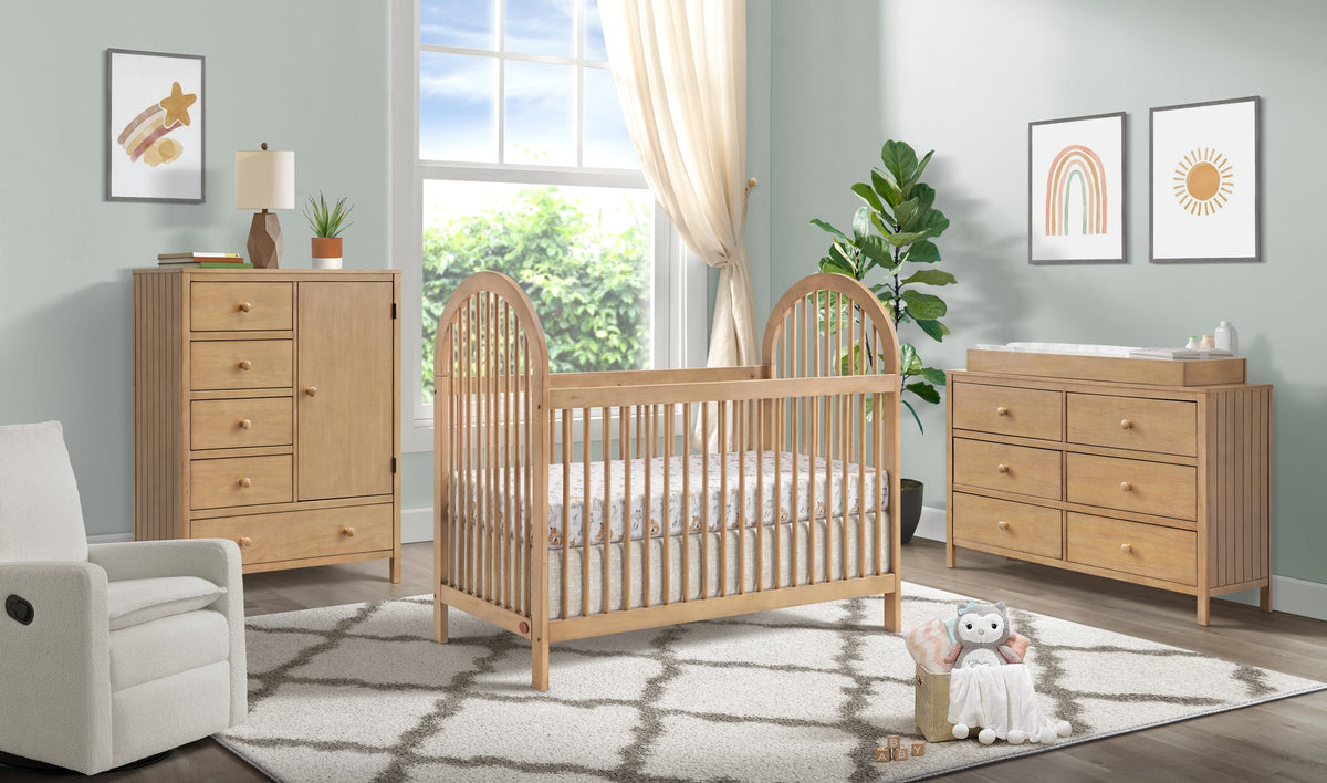 Soho Baby Everlee Island Crib with GREENGUARD Gold Certification