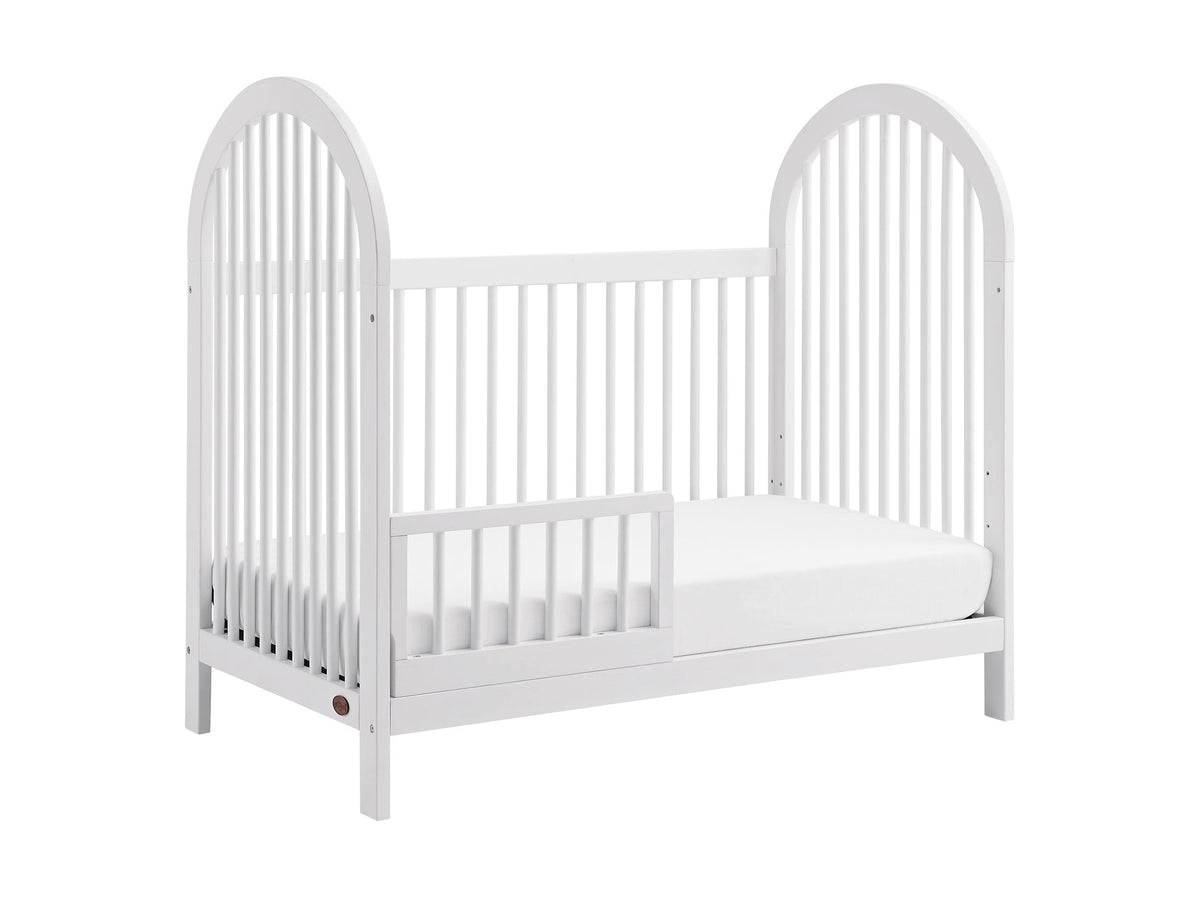 Soho Baby Everlee 3-in-1 Island Crib Toddler Bed Guard Rail