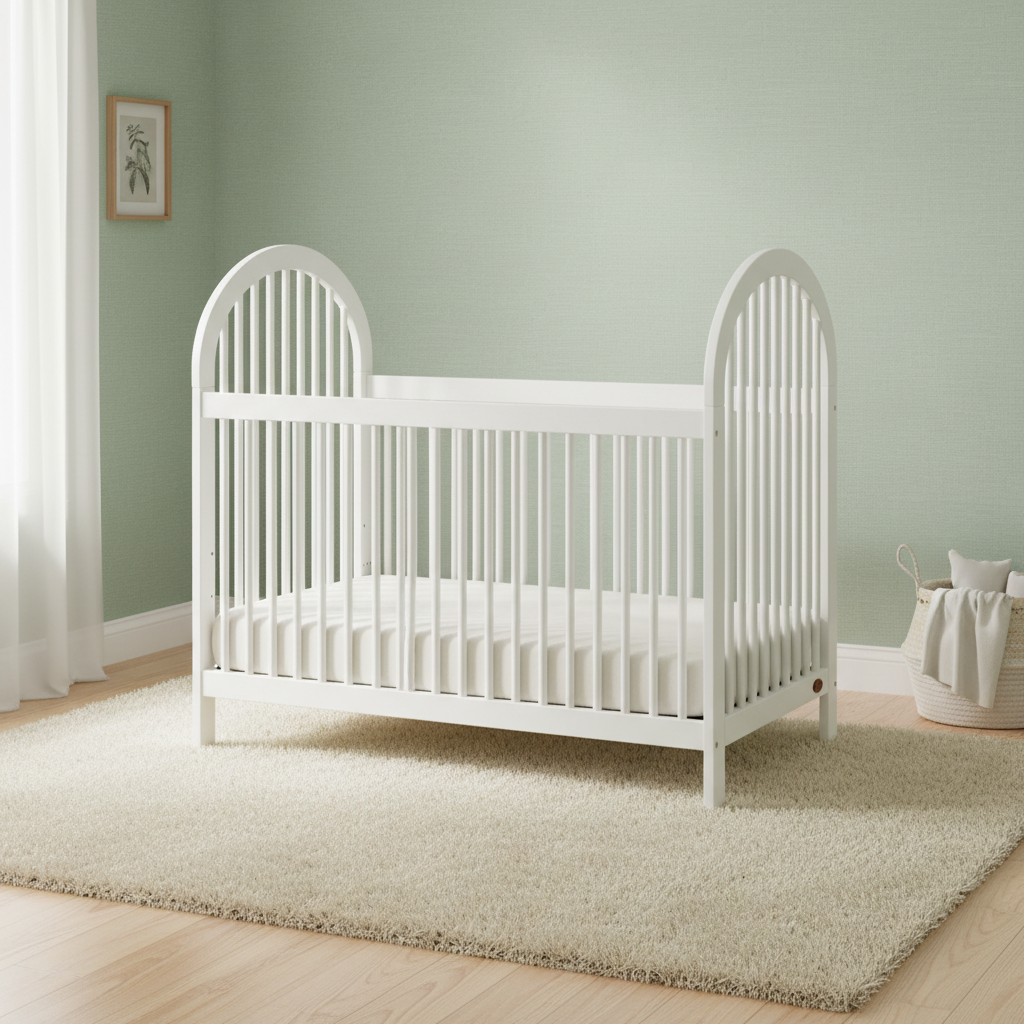 Soho Baby Everlee Island Crib with GREENGUARD Gold Certification