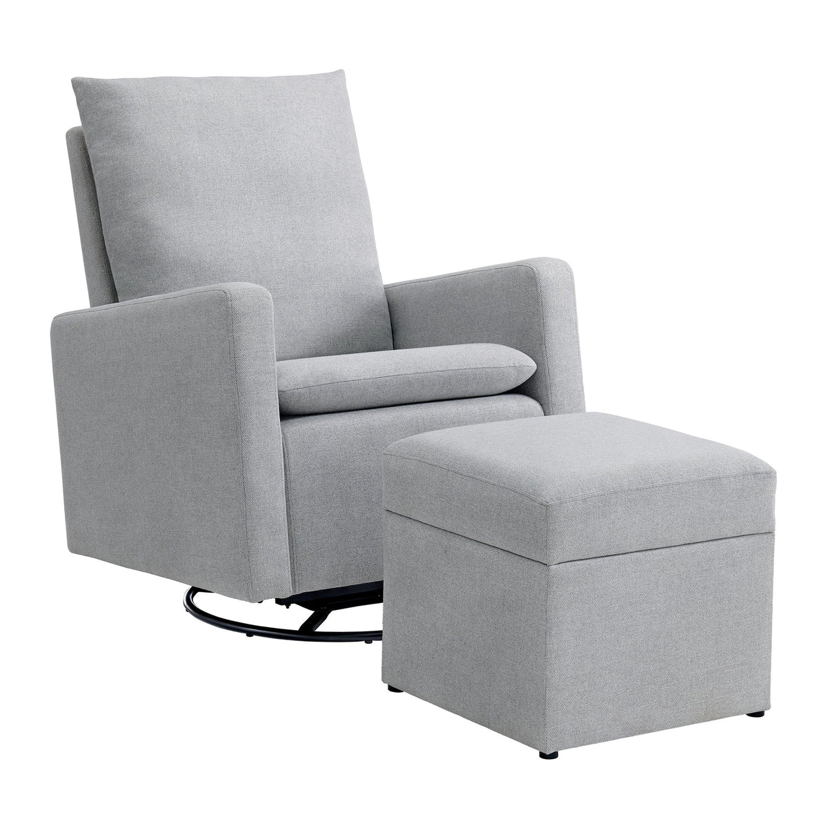 Soho Baby Everlee Upholstered Glider & Ottoman