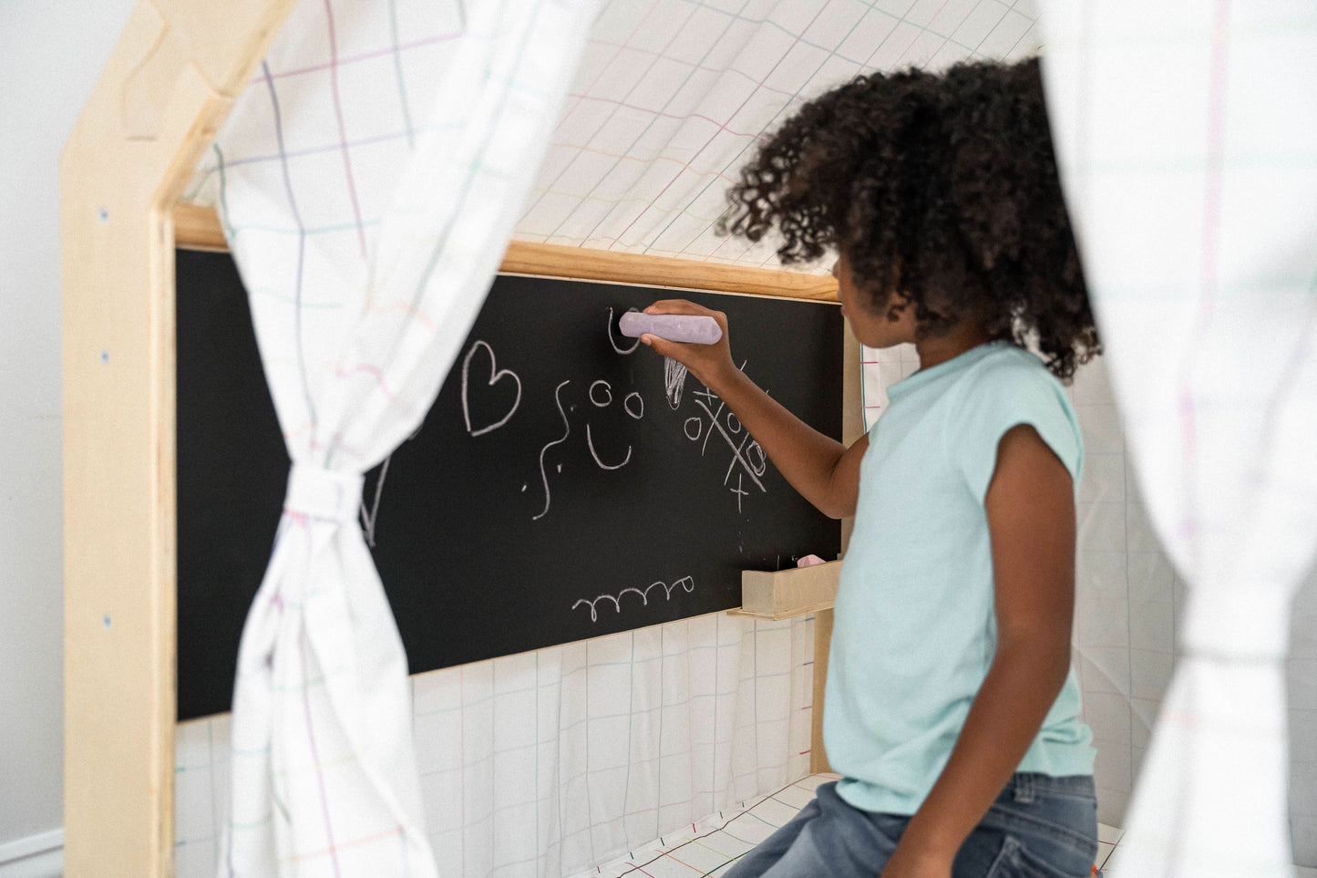 Flair | Playhouse & Sensory Desk - Colorful