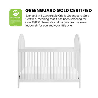 Soho Baby Everlee Island Crib with GREENGUARD Gold Certification