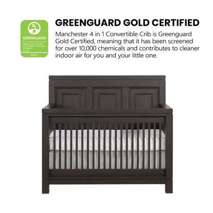 Soho Baby Manchester Classic 4-in-1 Convertible Crib