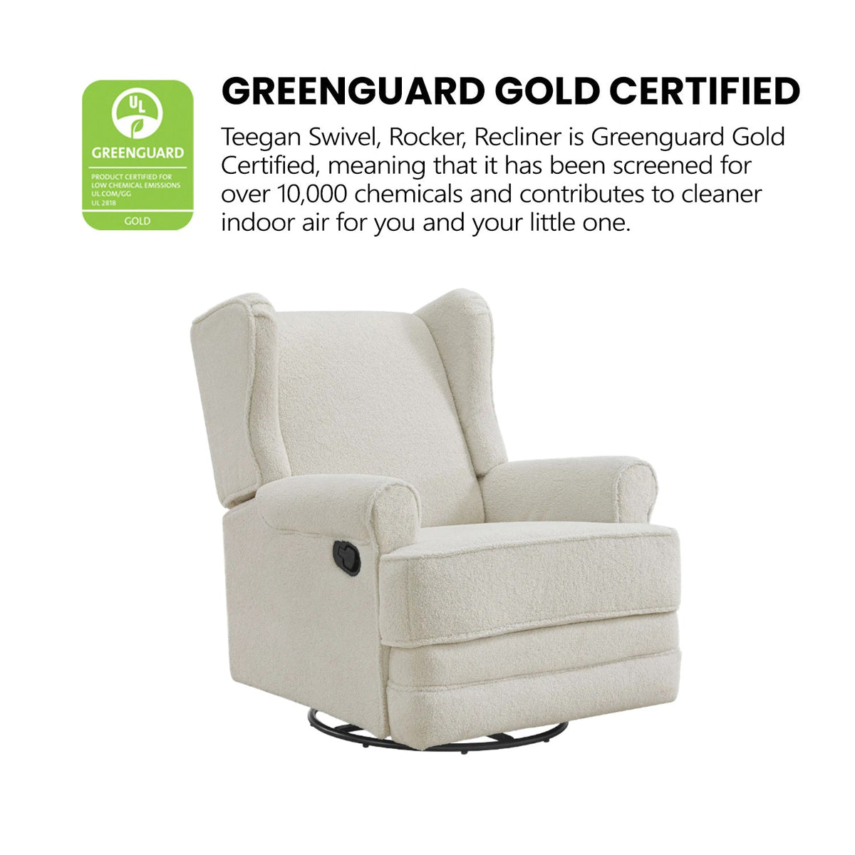 Soho Baby Teegan Swivel Rocker & Recliner