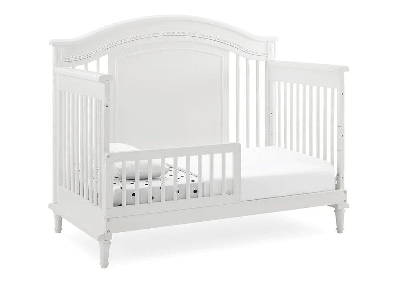 Juliette 6-in-1 Crib with Guardrail and Bedrail Included