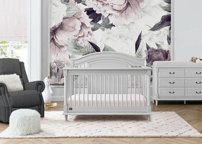 Juliette 6-in-1 Crib with Guardrail and Bedrail Included