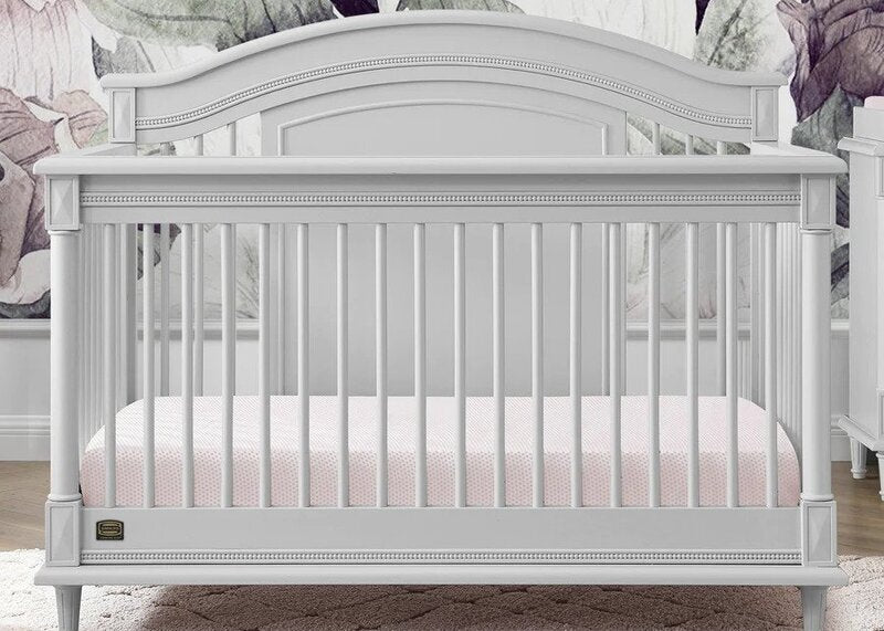 Juliette 6-in-1 Crib with Guardrail and Bedrail Included