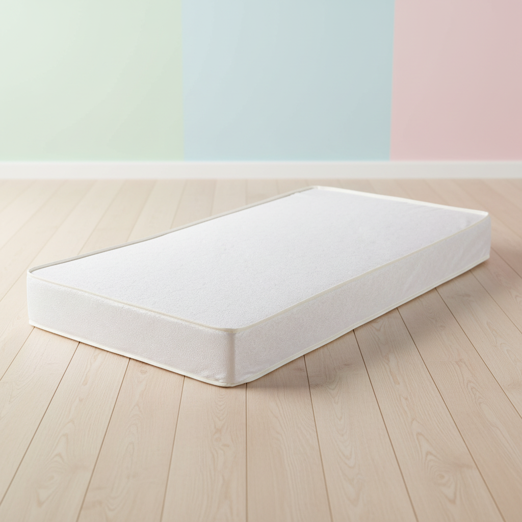 96 Coil Premium Crib Mattress with Waterproof Infant Cover