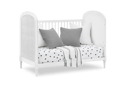 Madeline 4-in-1 Convertible Crib with Guardrail Classic Nursery Design
