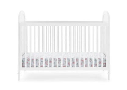 Madeline 4-in-1 Convertible Crib with Guardrail Classic Nursery Design