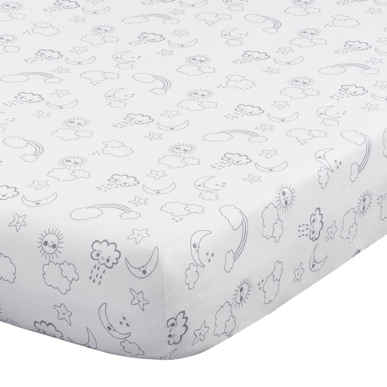 Soho Baby Cloud Nine 3-Piece Baby Crib Nursery Bedding Set