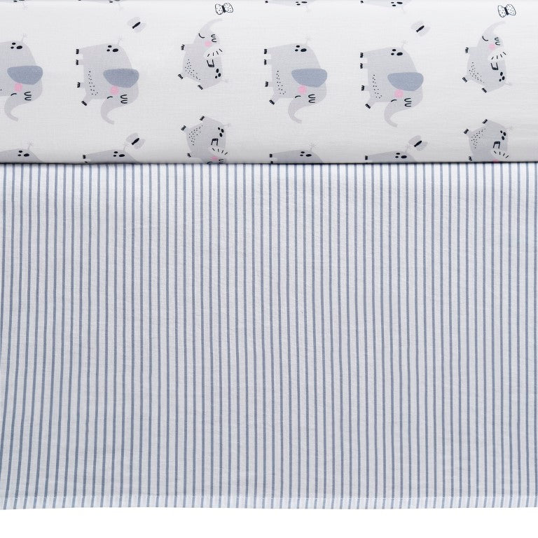 Soho Baby Ele-A-Fun 3-Piece Baby Crib Nursery Bedding Set