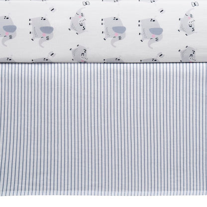 Soho Baby Ele-A-Fun 3-Piece Baby Crib Nursery Bedding Set