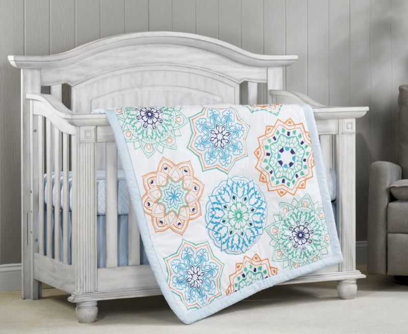 Soho Baby Whale of a Time 3-Piece Baby Crib Nursery Bedding Set