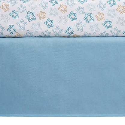 Soho Baby Shining Stars 3-Piece Baby Crib Nursery Bedding Set