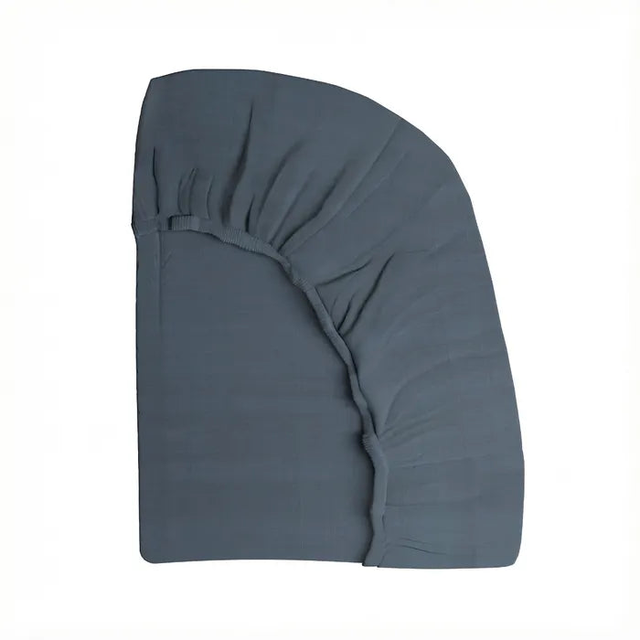 Premium Organic Cotton Muslin Crib Sheets for Breathable Baby Sleep