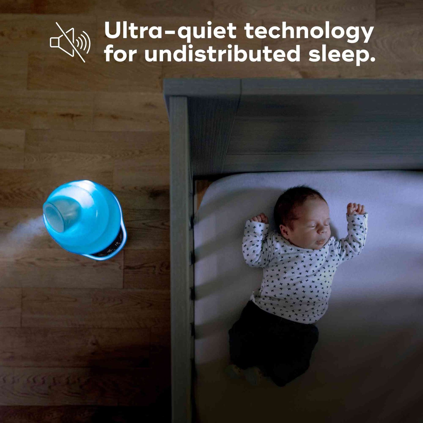 Hygro Plus 3-in-1 Baby Humidifier, Diffuser & Nightlight