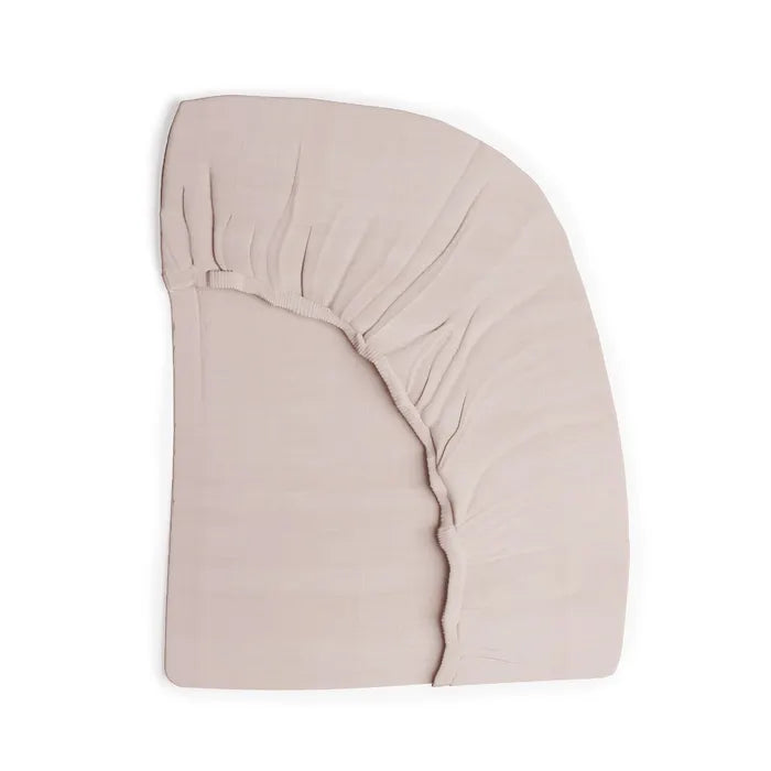 Premium Organic Cotton Muslin Crib Sheets for Breathable Baby Sleep