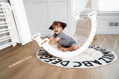 Hazel | Pikler Triangle, Slide & Rocker Set - Natural