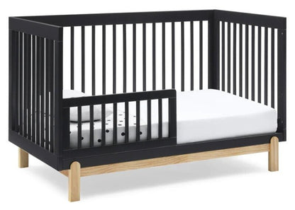 Poppy 4-in-1 Convertible Crib Solid Wood Baby Bed with Modern Design