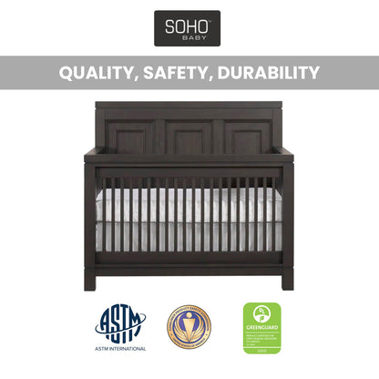 Soho Baby Manchester Classic 4-in-1 Convertible Crib