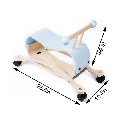 Avenlur Rocker Bug | Wooden Balance & Rocking Toy for Toddlers and Kids