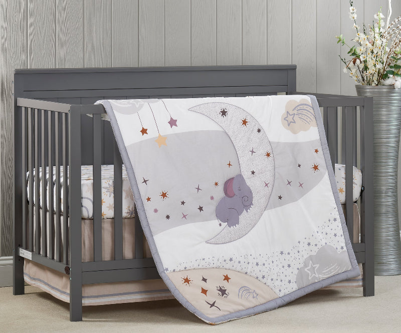 Soho Baby Star Gazer 3-Piece Baby Crib Nursery Bedding Set