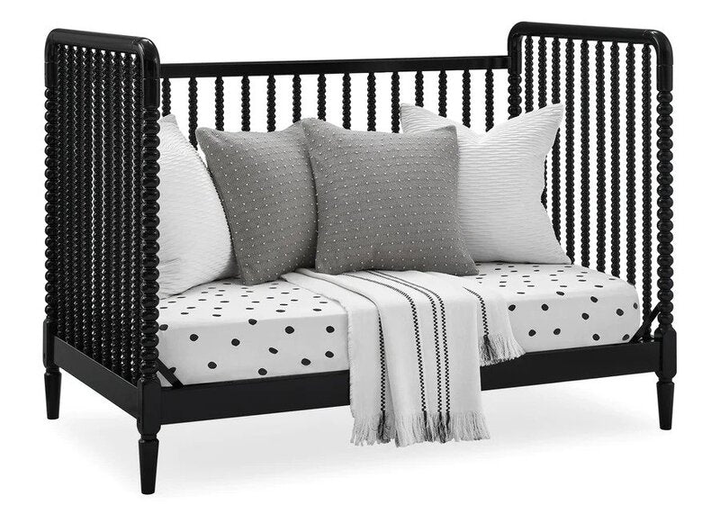Saint 4-in-1 Convertible Crib - Timeless Jenny Lind Style, Converts to Toddler Bed