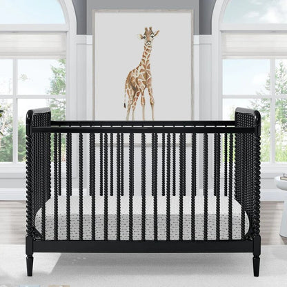Saint 4-in-1 Convertible Crib - Timeless Jenny Lind Style, Converts to Toddler Bed