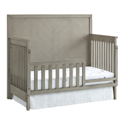 Oxford Baby Phoenix 4 in 1 Convertible Crib Chevron Full Panel Headboard
