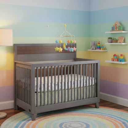 Soho Baby Cascade 4-in-1 Convertible Crib