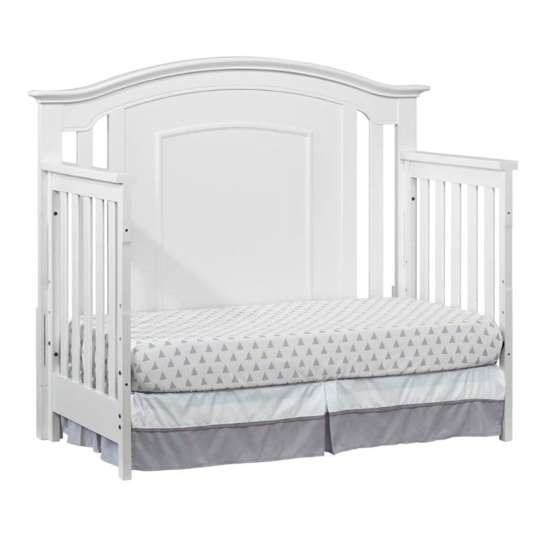 Oxford Baby Park Ridge 4 in 1 Convertible Crib White Nursery Bed