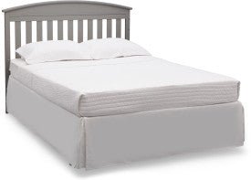 Abby Convertible Crib and Changing Table Combo with Storage Drawers and Adjustable Mattress Height