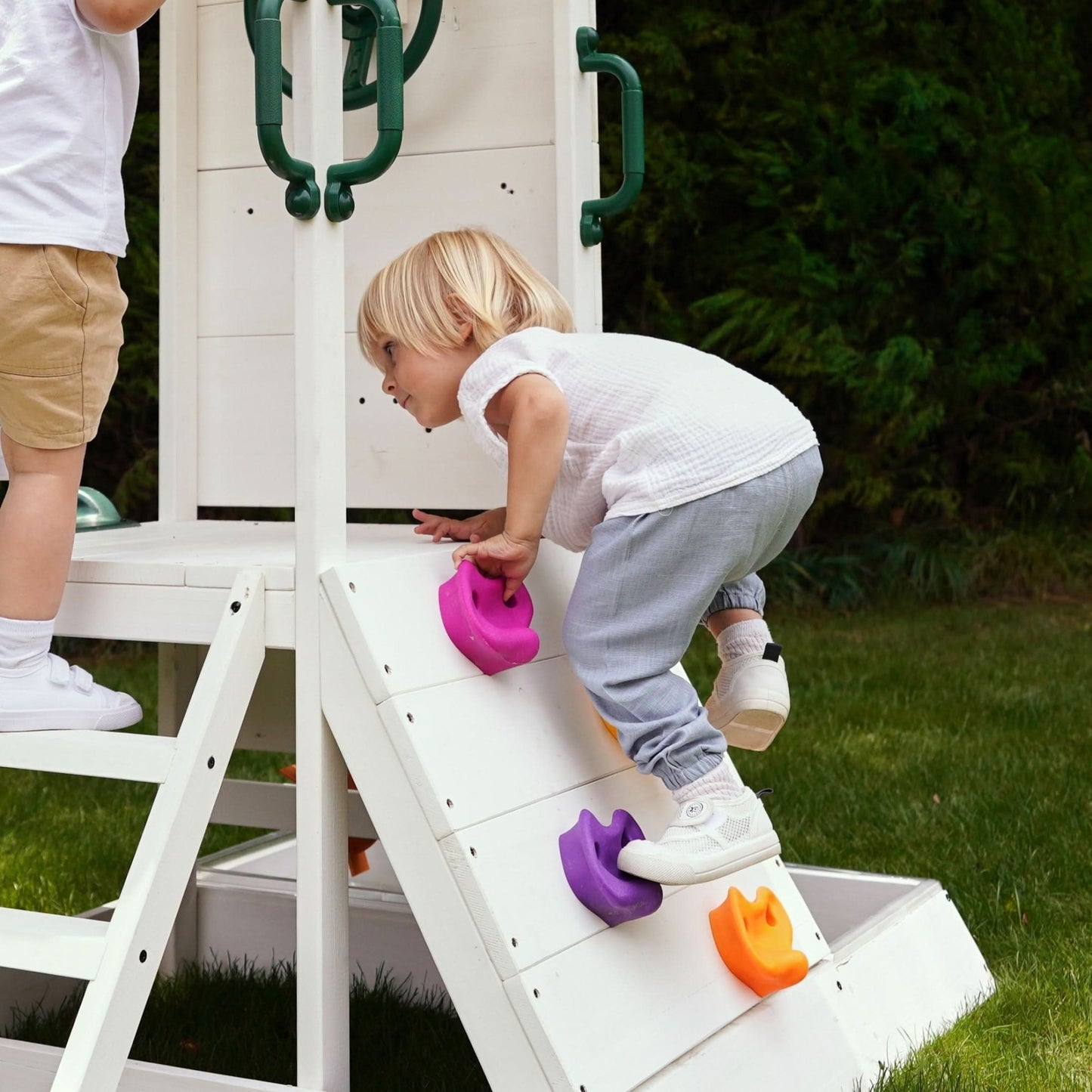 Aloe Outdoor Mini Playset for Toddlers – Water Slide & Backyard Fun