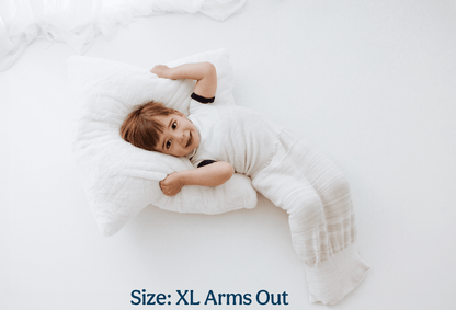 Bamboo Blend Beige Arms Out™ Long Sleeve Sleep Sack