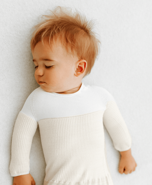 Bamboo Blend Beige Arms Out™ Long Sleeve Sleep Sack