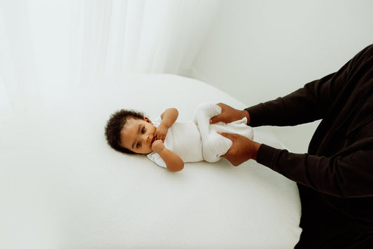 Bamboo Blend Beige Arms Out™ Short Sleeve Sleep Sack