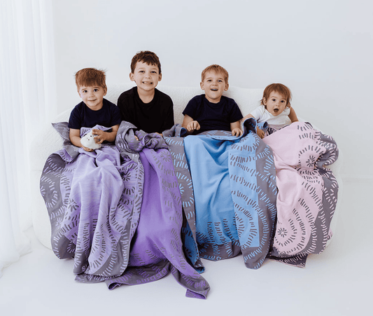 Blue Swaddelini Blanket