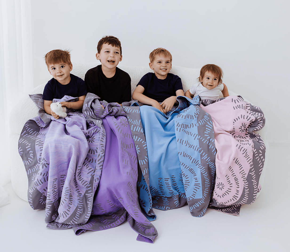 Blue Swaddelini Blanket