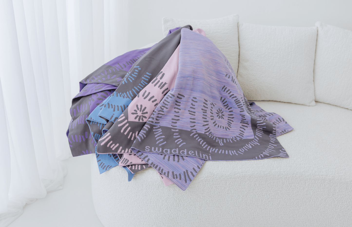 Cotton Candy Swaddelini Blanket