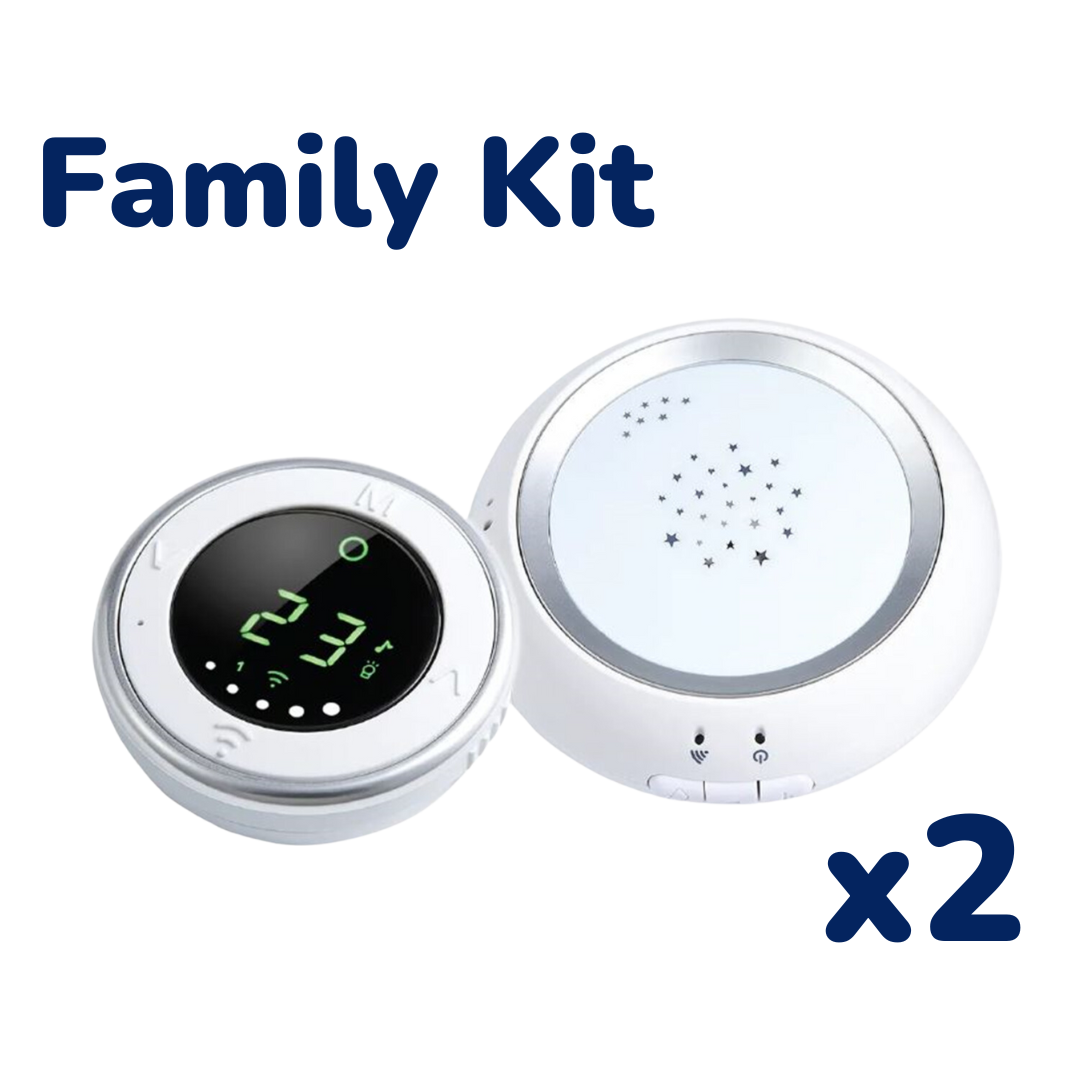 Bebcare Hear Digital Audio Baby Monitor Family Kit Two Units Ultra-Clear