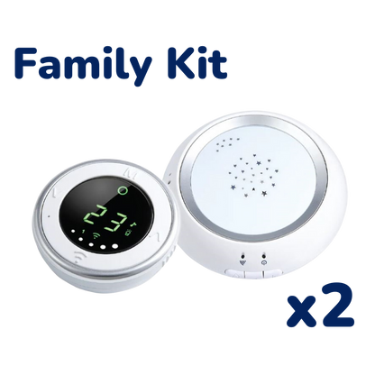 Bebcare Hear Digital Audio Baby Monitor Family Kit Two Units Ultra-Clear