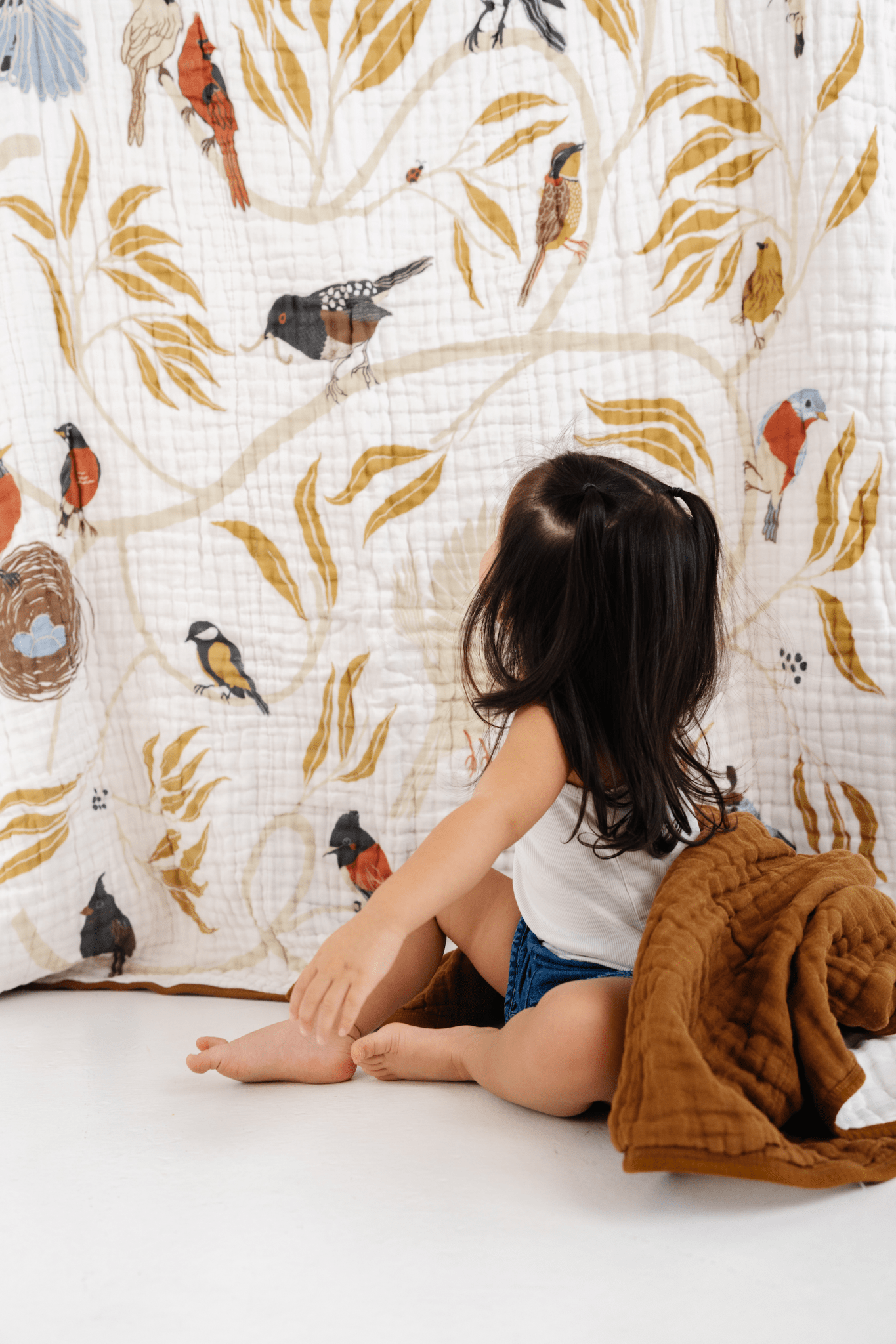 For the Birds Throw Blanket