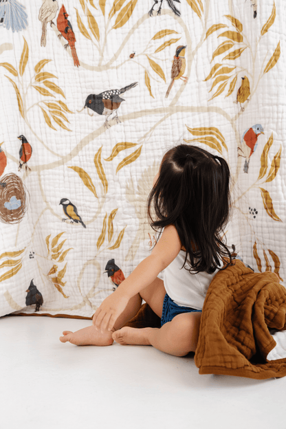 For the Birds Throw Blanket
