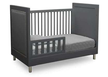 Avery 3-in-1 Convertible Crib with Guardrail: Where Parenthood Meets Peace of Mind!